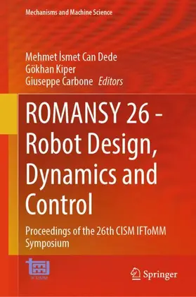 ROMANSY 26 - Robot Design, Dynamics and Control