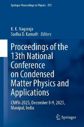 Proceedings of the 13th National Conference on Condensed Matter Physics and Applications
