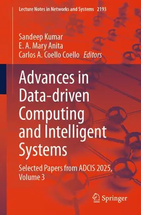 Advances in Data-driven Computing and Intelligent Systems