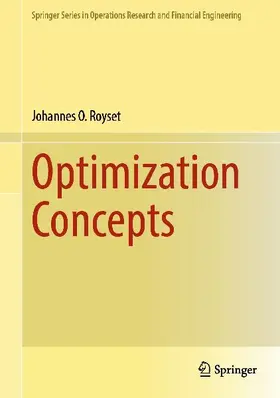 Optimization Concepts