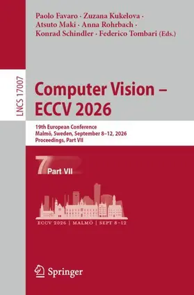 Computer Vision – ECCV 2026