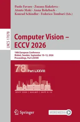 Computer Vision – ECCV 2026