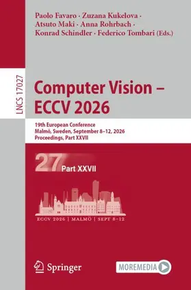 Computer Vision – ECCV 2026