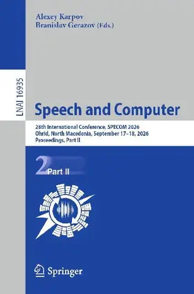 Speech and Computer