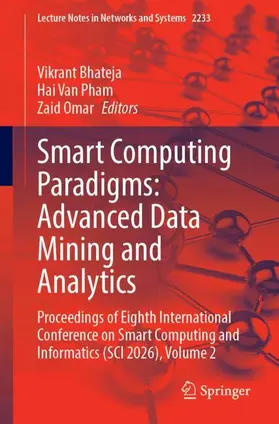 Smart Computing Paradigms: Advanced Data Mining and Analytics