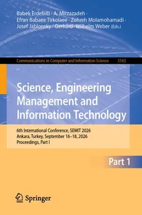Science, Engineering Management and Information Technology