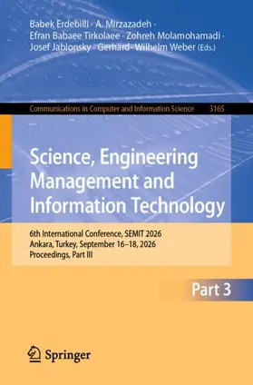 Science, Engineering Management and Information Technology