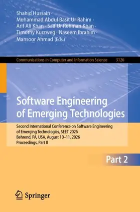 Software Engineering of Emerging Technologies