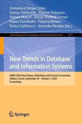 New Trends in Database and Information Systems