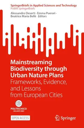 Mainstreaming Biodiversity Through Urban Nature Plans