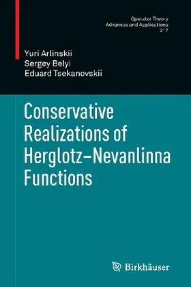 Conservative Realizations of Herglotz-Nevanlinna Functions