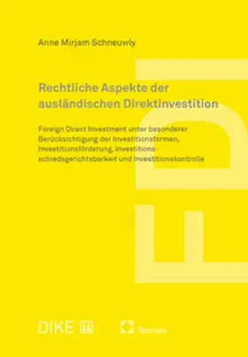 Rechtliche Aspekte der ausländischen Direktinvestition