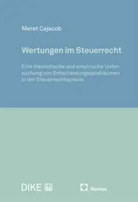 Wertungen im Steuerrecht