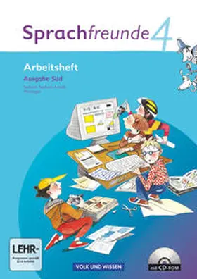 Sprachfreunde - Sprechen - Schreiben - Spielen - Ausgabe Süd 2010 (Sachsen, Sachsen-Anhalt, Thüringen) - 4. Schuljahr
