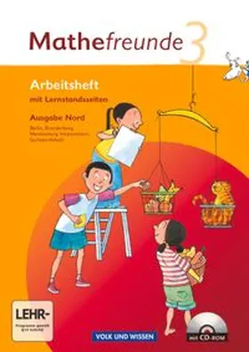 Mathefreunde - Ausgabe Nord 2010 (Berlin, Brandenburg, Mecklenburg-Vorpommern, Sachsen-Anhalt) - 3. Schuljahr