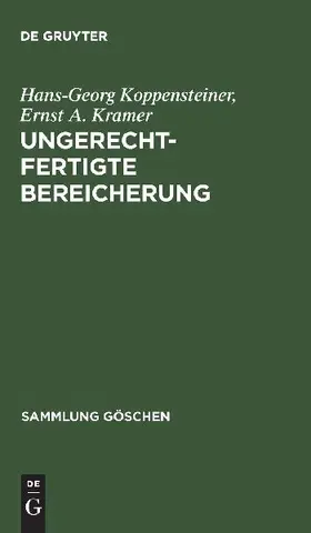 Ungerechtfertigte Bereicherung