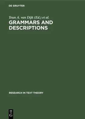 Grammars and Descriptions