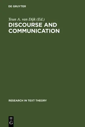 Discourse and Communication