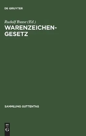 Warenzeichengesetz