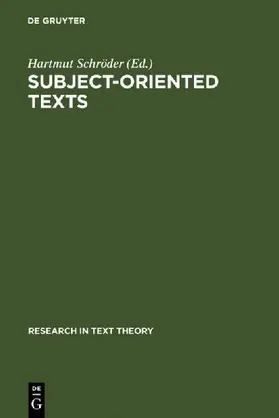 Subject-oriented Texts