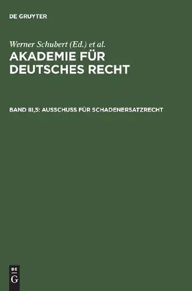 Ausschuß für Schadenersatzrecht
