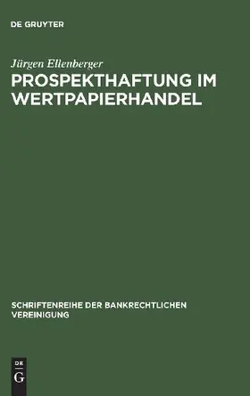 Prospekthaftung im Wertpapierhandel