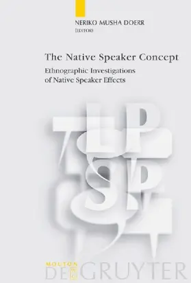 The Native Speaker Concept