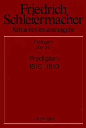 Predigten 1816-1819