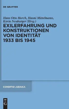 Exilerfahrung und Konstruktionen von Identität 1933 bis 1945