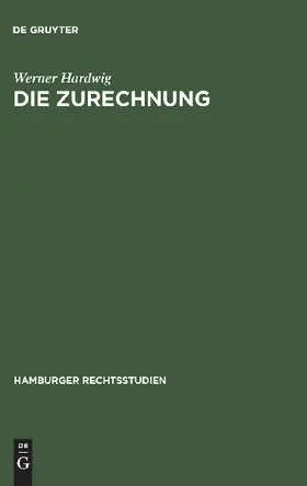 Die Zurechnung