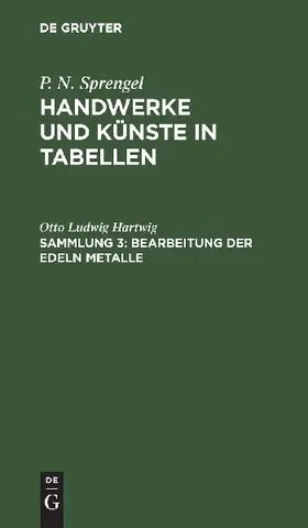 Bearbeitung der edeln Metalle