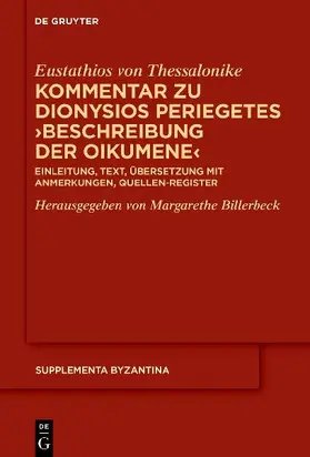 Kommentar zu Dionysios Periegetes 'Beschreibung der Oikumene'