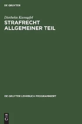 Strafrecht Allgemeiner Teil