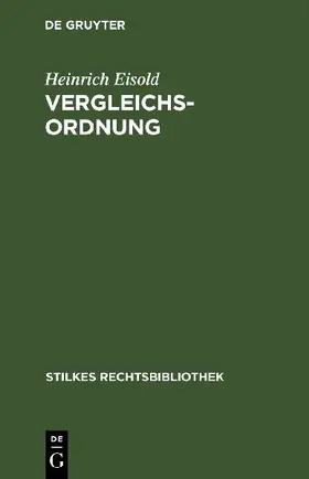 Vergleichs-Ordnung