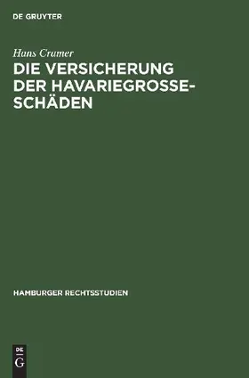 Die Versicherung der Havariegrosse-Schäden