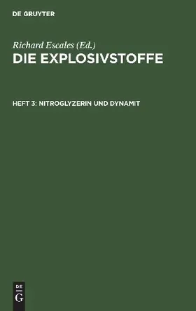 Nitroglyzerin und Dynamit