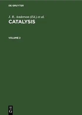 Catalysis. Volume 2
