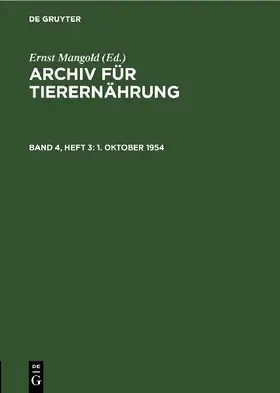 1. Oktober 1954