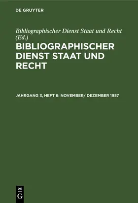 November/ Dezember 1957
