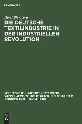 Die deutsche Textilindustrie in der industriellen Revolution