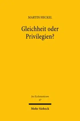 Gleichheit oder Privilegien?
