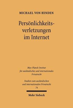 Persönlichkeitsverletzungen im Internet