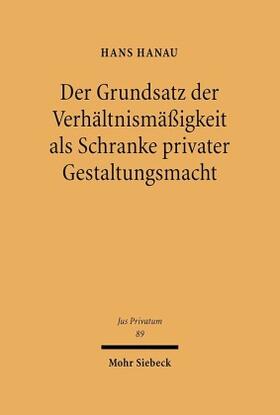 Hanau, H: Verhältnismäßigkeit