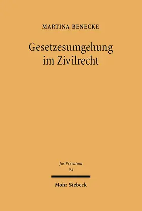 Gesetzesumgehung im Zivilrecht