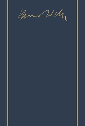 Max Weber-Gesamtausgabe. Tl.1