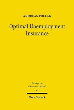 Optimal Unemployment Insurance