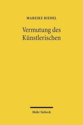 Vermutung des Künstlerischen