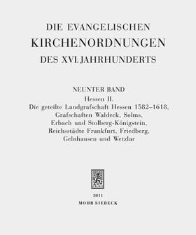 Die evangelischen Kirchenordnungen des XVI. Jahrhunderts. Tl.2