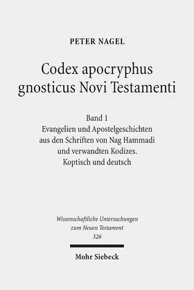 Codex apocryphus gnosticus Novi Testamenti