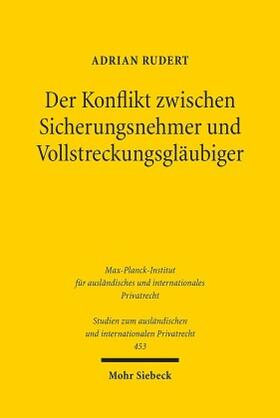 Rudert, A: Konflikt zwischen Sicherungsnehmer und Vollstreck
